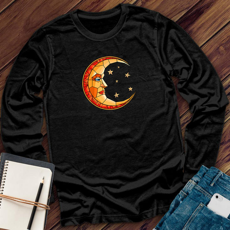 Moon Gazed Stained Glass Long Sleeve's Image