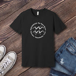 Aquarius All In A Circle T-Shirt's Image