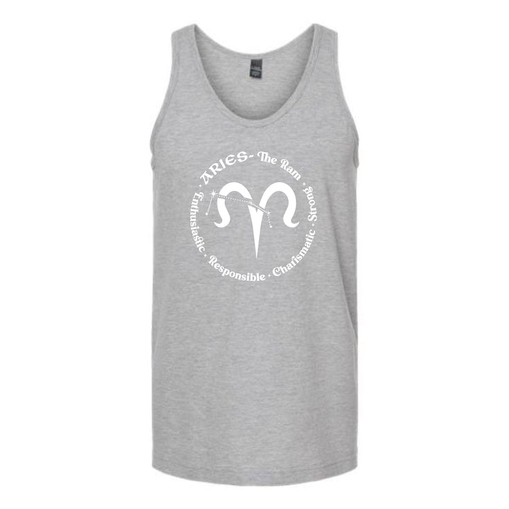 Aries All In A Circle Unisex Tank Top's Image