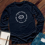 Cancer All In A Circle Long Sleeve's Image