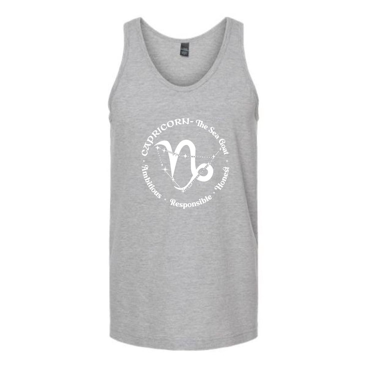Capricorn All In A Circle Unisex Tank Top's Image