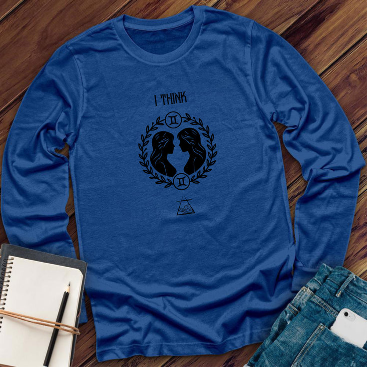 Gemini Motto Long Sleeve Tee's Image