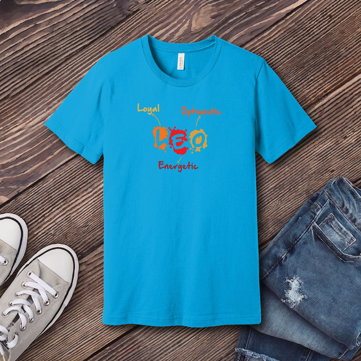 Leo Word Splash T-Shirt's Image