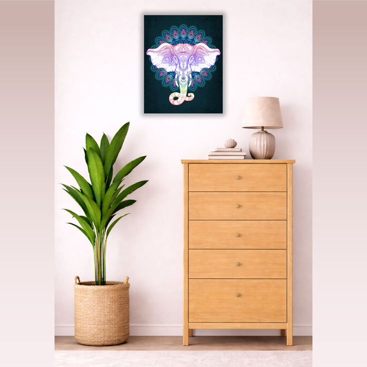 Mandala Elephant - Art Print's Image