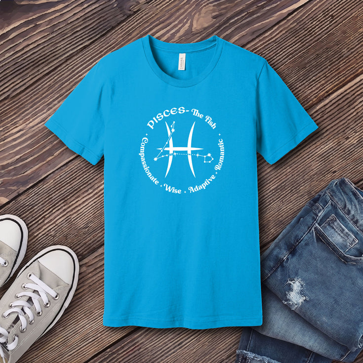 Pisces All In A Circle T-Shirt's Image