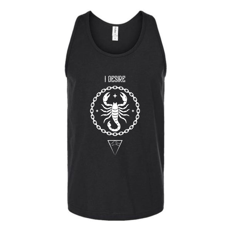 Scorpio Motto Unisex Tank Top's Image