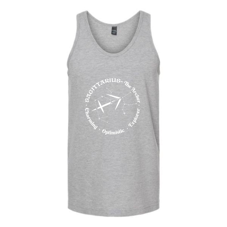 Sagittarius All In A Circle Unisex Tank Top's Image