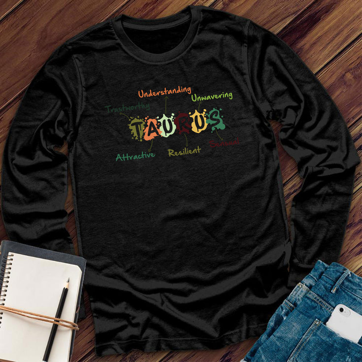 Taurus Word Splash Long Sleeve's Image