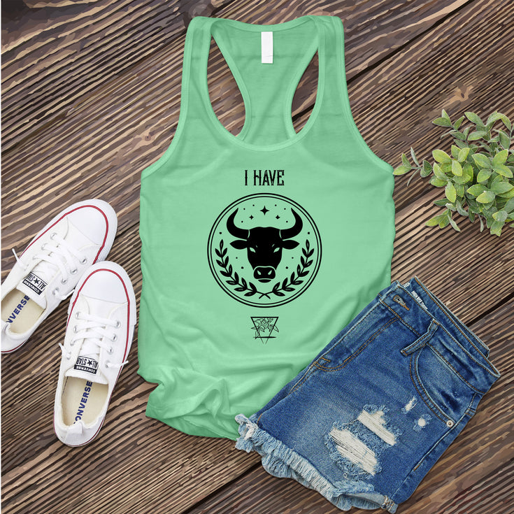 Taurus Motto Women's Tank Top's Image