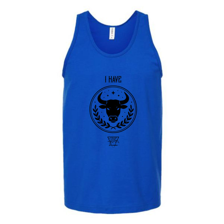 Taurus Motto Unisex Tank Top's Image