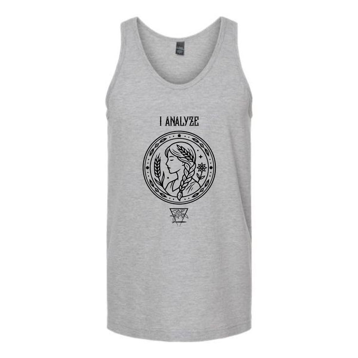 Virgo Motto Unisex Tank Top's Image
