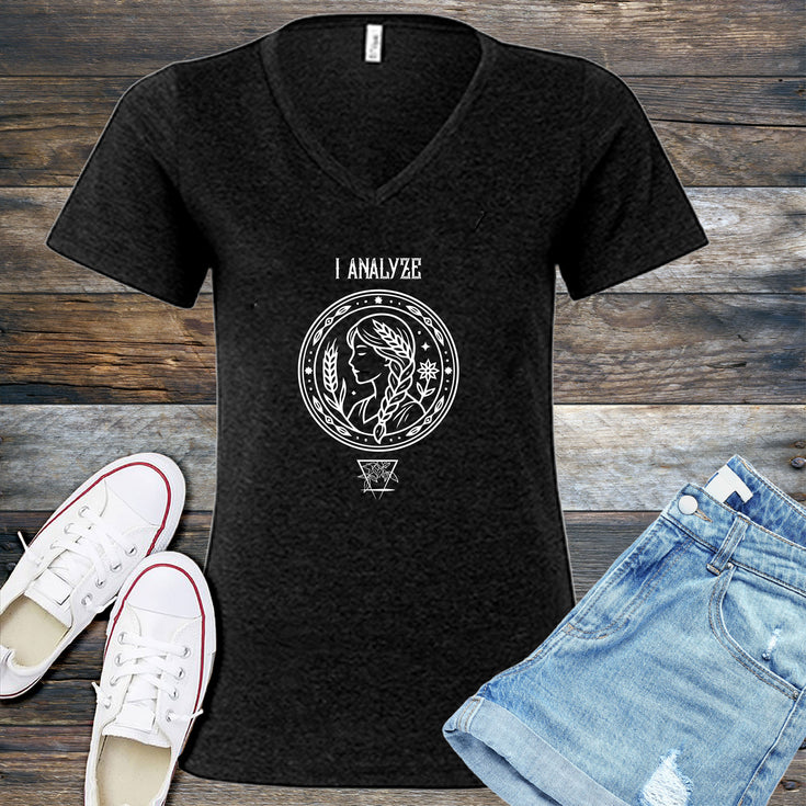 Virgo Motto V-Neck's Image