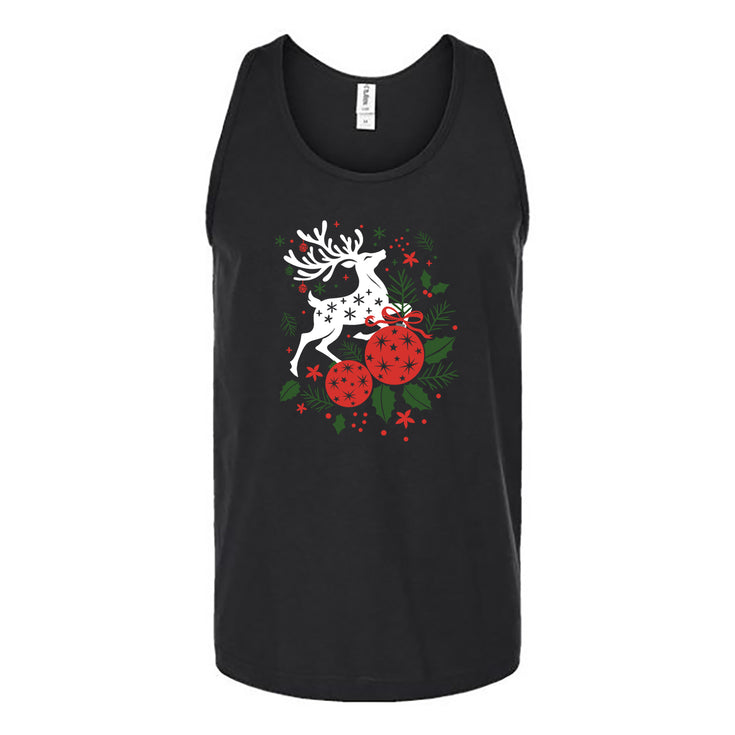 Christmas Reindeer Unisex Tank Top's Image