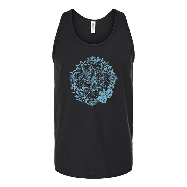 Once Upon a Poinsettia Unisex Tank Top's Image
