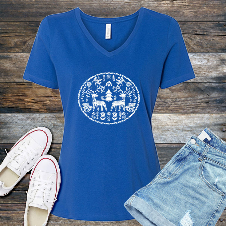 A Christmas Tale V-Neck's Image