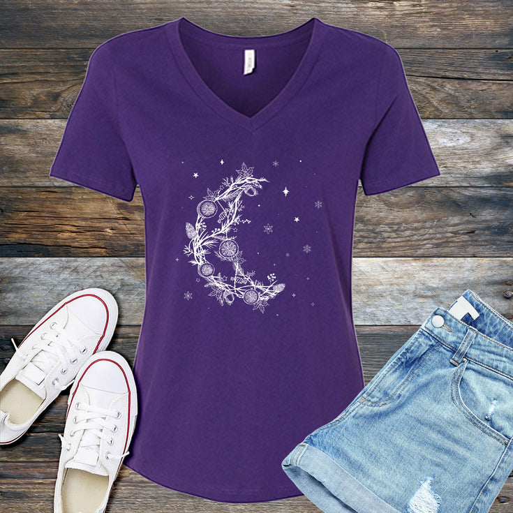 Abundant Winter Moon V-Neck's Image