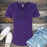 Aquarius Rising V-Neck's Image