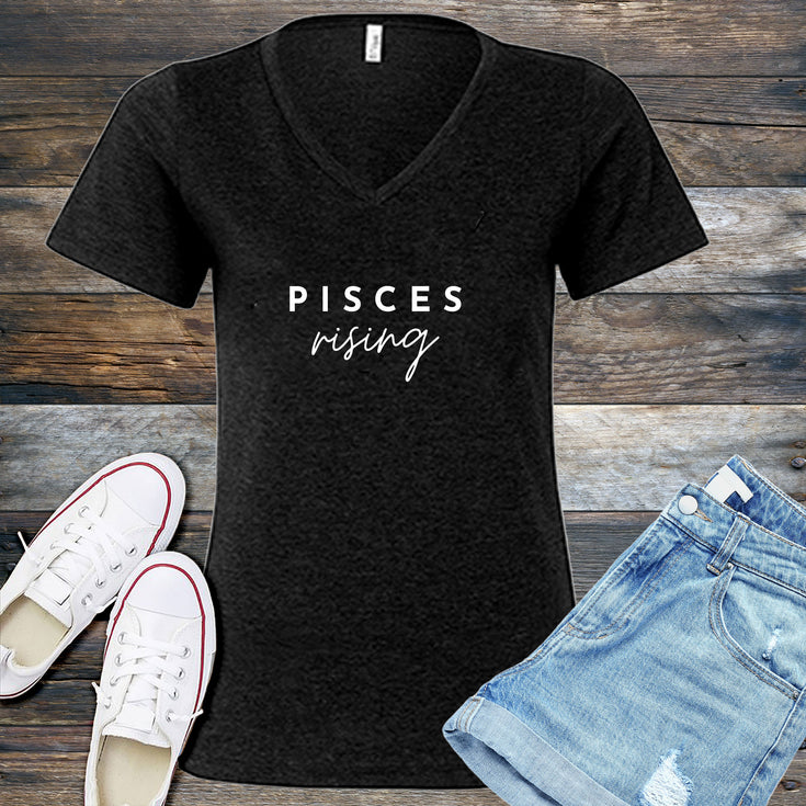 Pisces Rising V-Neck's Image