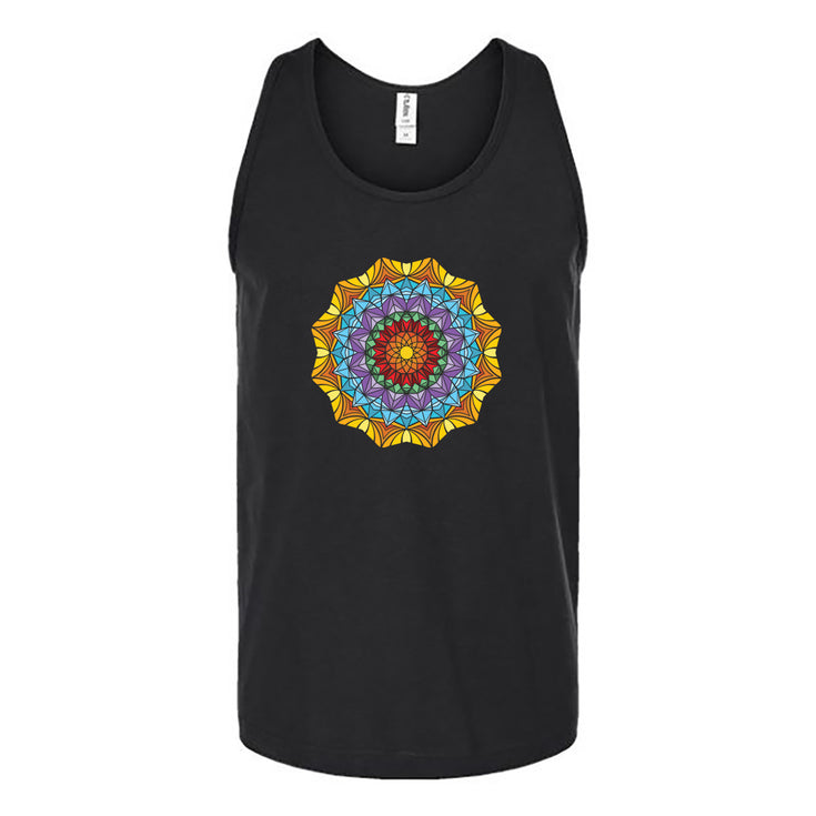 Kaleidoscope Glass Unisex Tank Top's Image