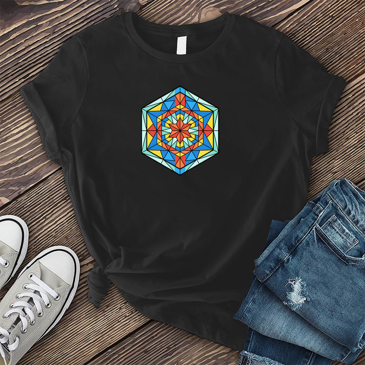 Tribal Stained Glass T-Shirt's Image