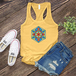 Tribal Stained Glass Women's Tank Top's Image
