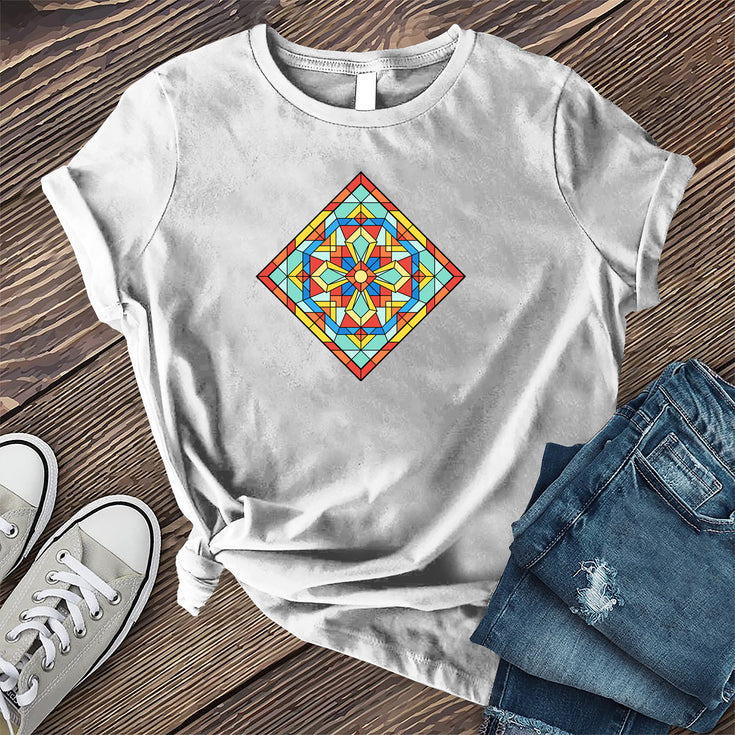 Tribal Stained Glass #2 T-Shirt's Image