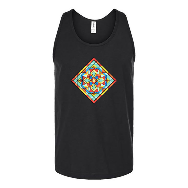 Tribal Stained Glass #2 Unisex Tank Top's Image