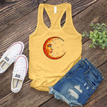 Moon Gazed Stained Glass Women's Tank Top's Image