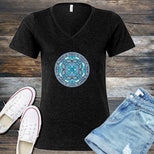 Through the Looking Glass V-Neck's Image