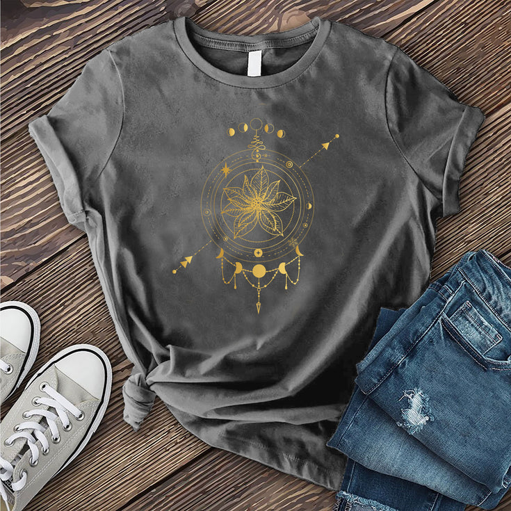 Golden Poinsettia T-shirt's Image