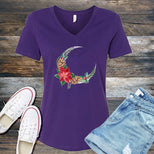 Winter Harvest Moon V-Neck's Image