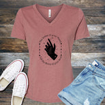 The Lines Of Your Hand V-Neck's Image