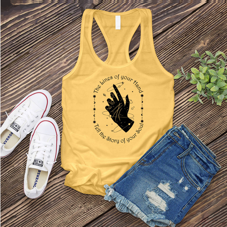 The Lines Of Your Hand Women's Tank Top's Image