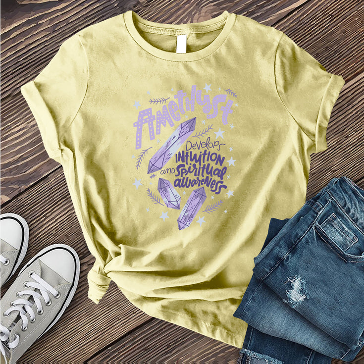 Amethyst Spiritual Awareness T-Shirt's Image