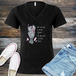 Rosemary Lavender Spirit and Soul V-Neck's Image