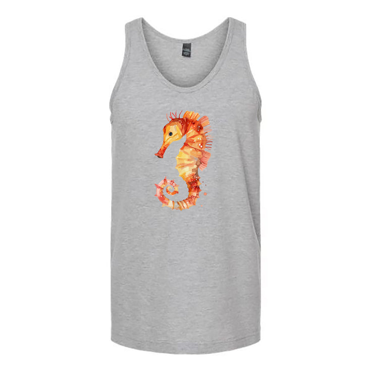 Watercolor Seahorse Unisex Tank Top's Image