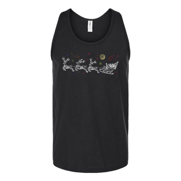 Cosmic Sleigh Unisex Tank Top's Image