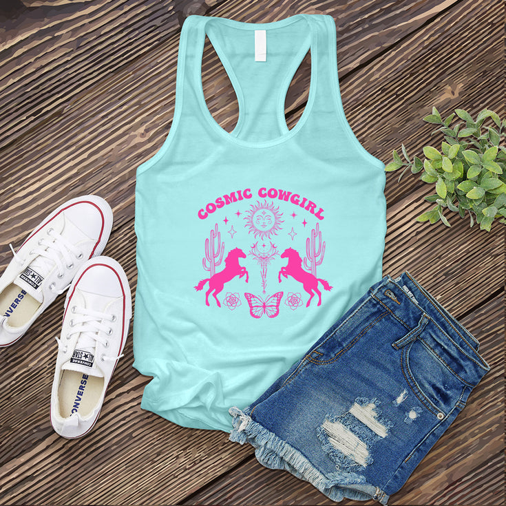 Artifacts of Cosmic Cowgirl Women's Tank Top's Image